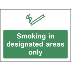 Smoking In Designated Areas Only